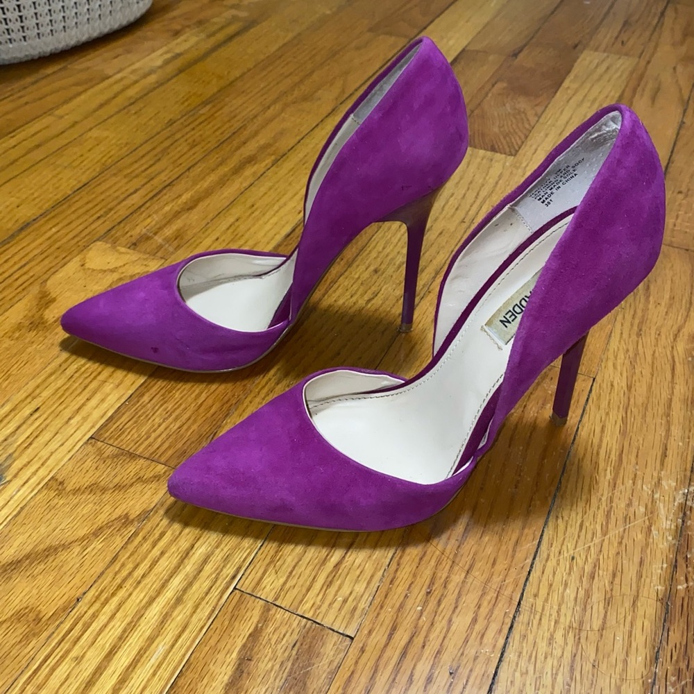 Steve Madden purple Heels